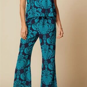 Royal Palms Silk Pants
